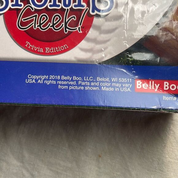 2018 Baseball Sports Geek! By Belly Boo. Trivia game. Never used. - Picture 6 of 6